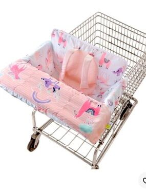 Go By Goldbug Dinos & Llamas Shopping Cart Highchair Cover